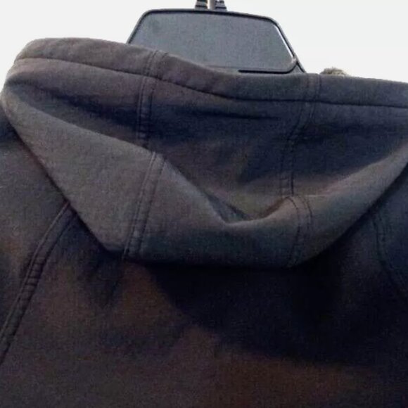 Nike Women’s Hoodie Jacket Small Black Ripple Woven Sportswear Essentials - Picture 5 of 13